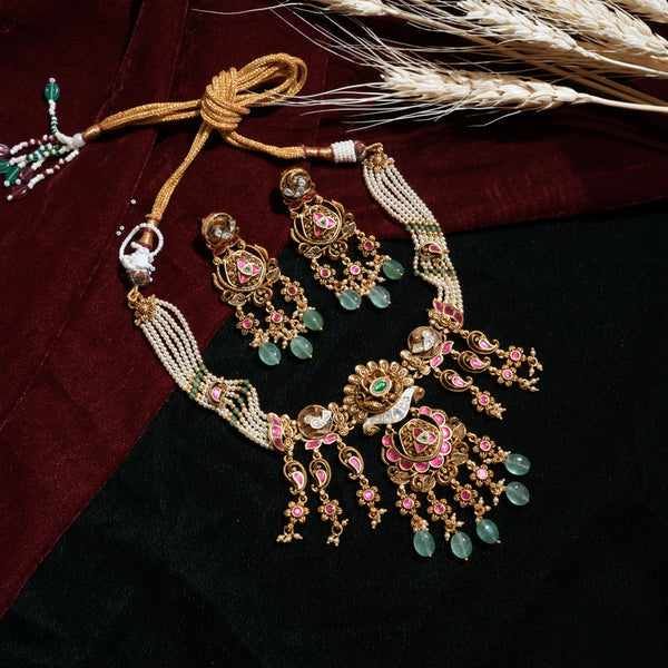 Kundan Neck Set 111665