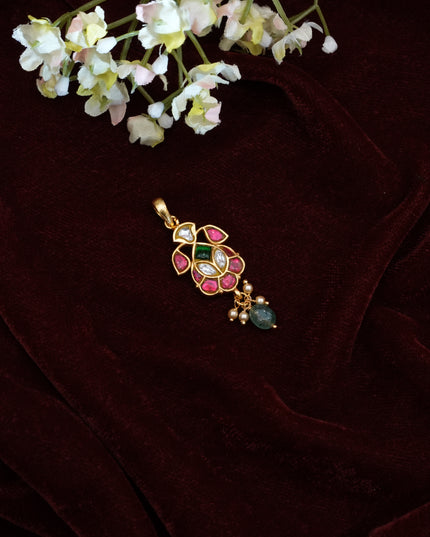 Kundan Lockets 111674