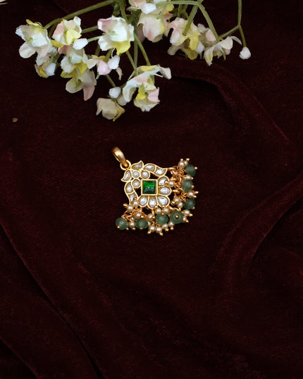 Kundan Lockets 111675