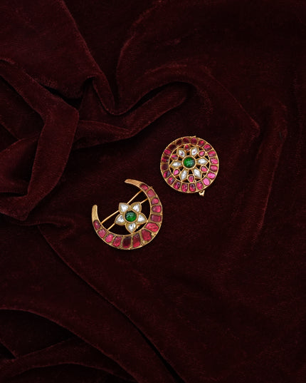 Kundan Hair Clips 111684