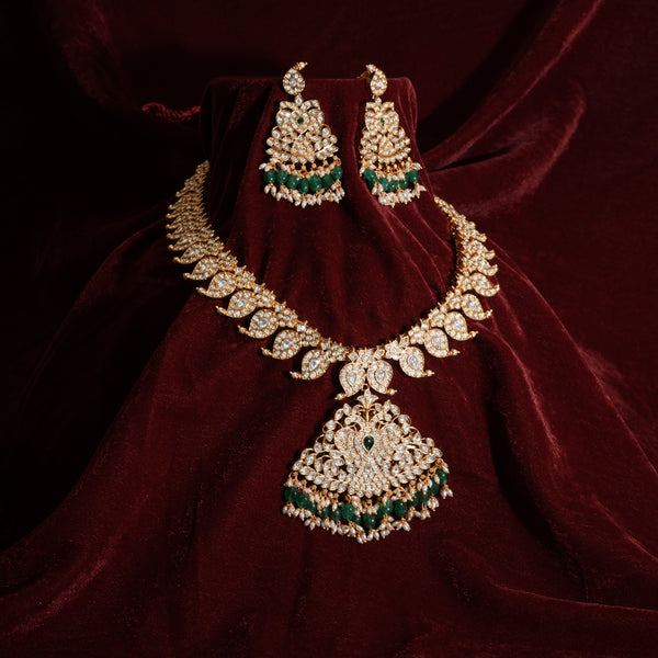 Kundan Short Neckset 111697