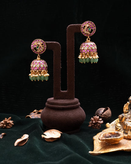 Kundan Earrings 111760