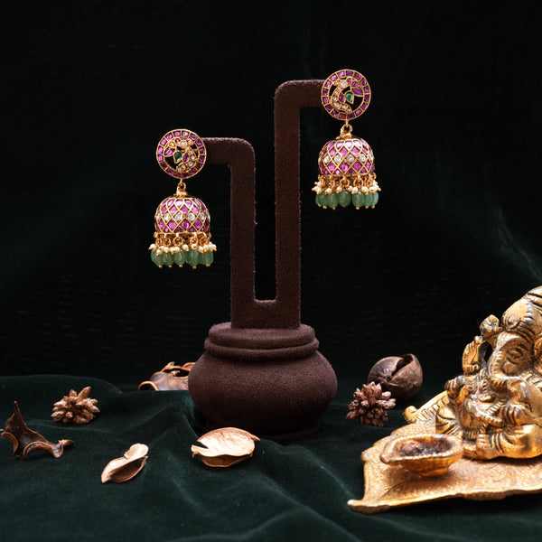 Kundan Earrings 111760