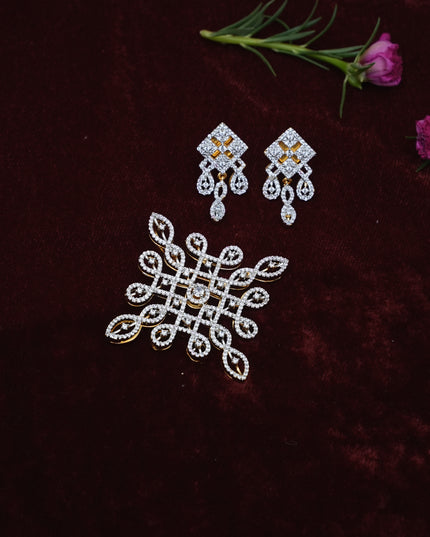 CZ Pendant Set 111795
