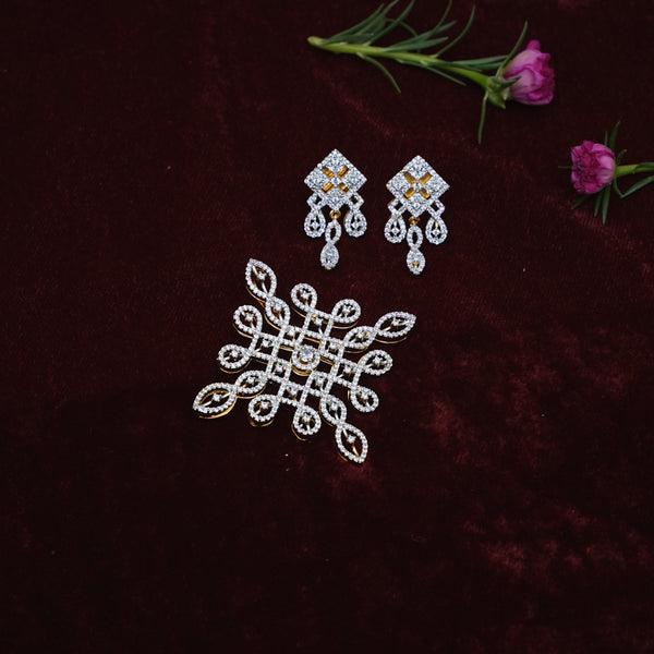 CZ Pendant Set 111795