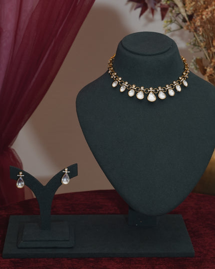 Moissanite Neck Set 111796