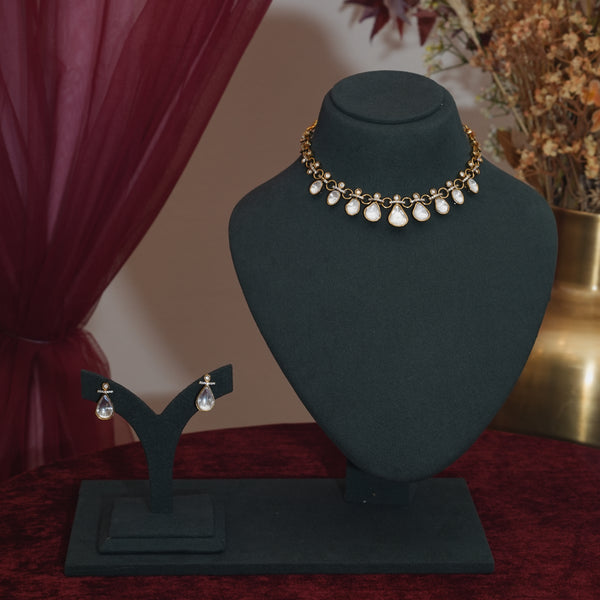Moissanite Neck Set 111796