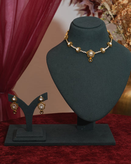 Moissanite Neck Set 111797