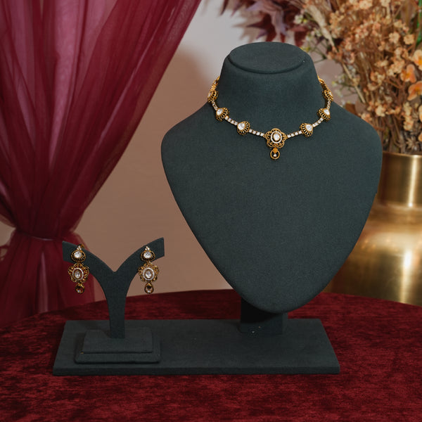 Moissanite Neck Set 111797