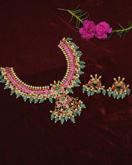 Kundan Neck set 111800