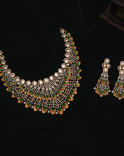 Moissanite Neck Set 111803