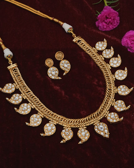 Kundan 2 in 1  Neck Set 111804
