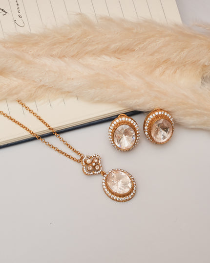 Moissanite Pendant Chain 111932