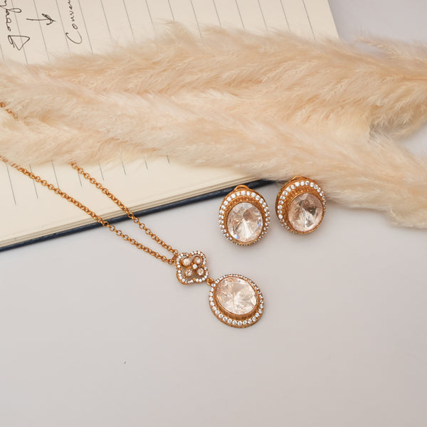 Moissanite Pendant Chain 111932