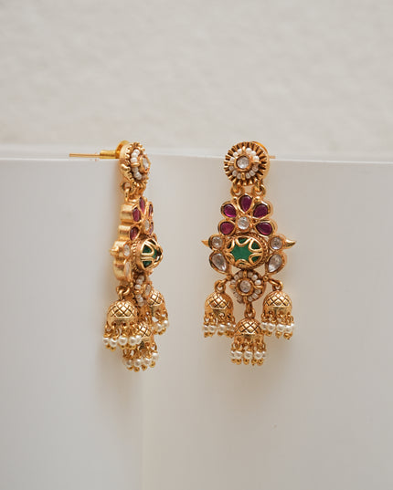 Kundan Earrings 111934