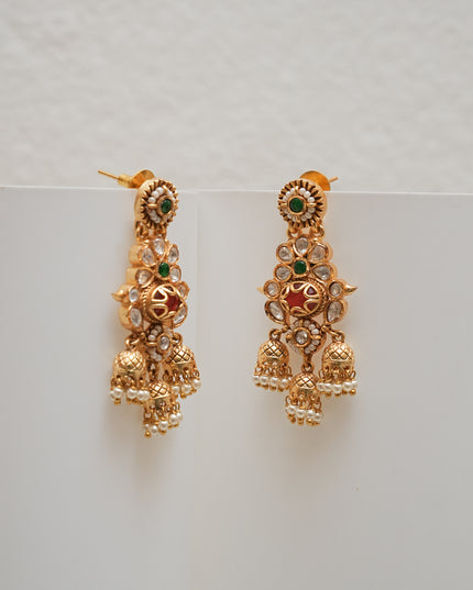 Kundan Earrings 111934