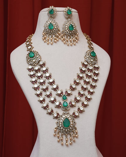 Moissanite Neck Set 111939