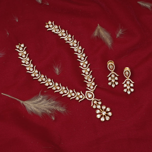 Moissanite Neck Set 111940
