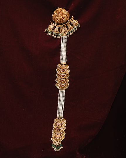 Gold-Plated Kemp Stone Jada 111974