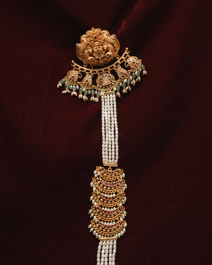 Gold-Plated Kemp Stone Jada 111974