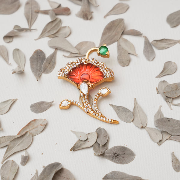 CZ Brooch 111978