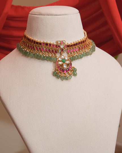 Kundan Neck Set 112032