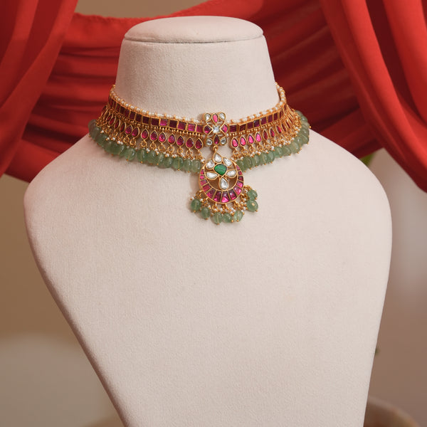 Kundan Neck Set 112032