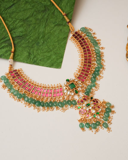 Kundan Neck Set 112033