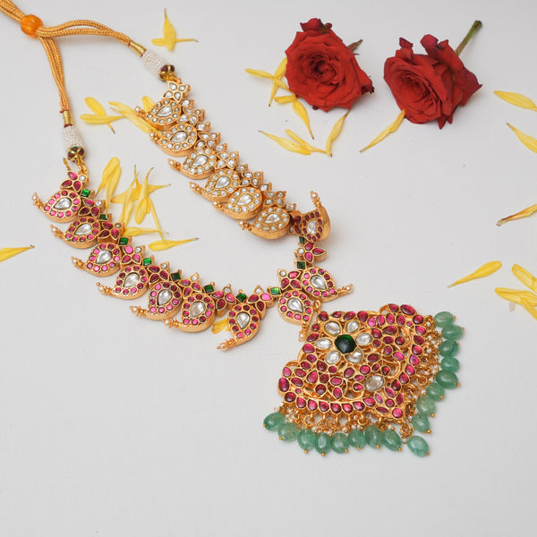 Kundan Neck Set 112034