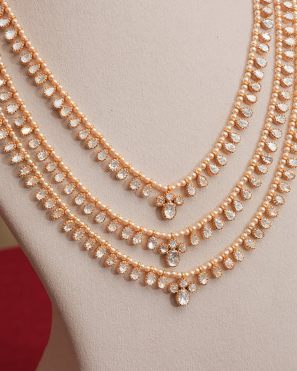 Moissanite long Neck Set 112035