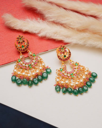 Kundan Earrings 112045