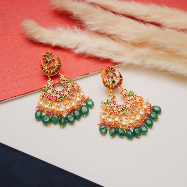 Kundan Earrings 112045