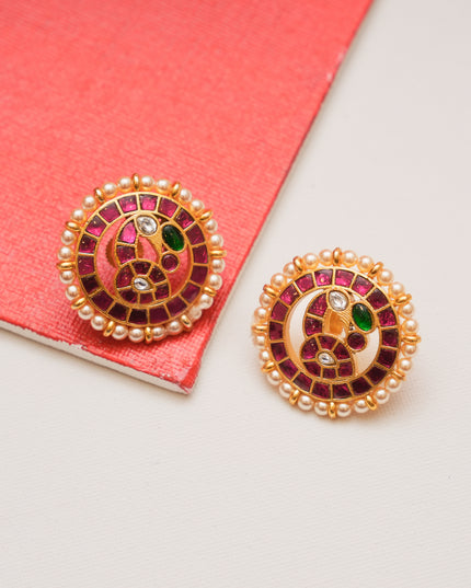 Kundan Studs112046