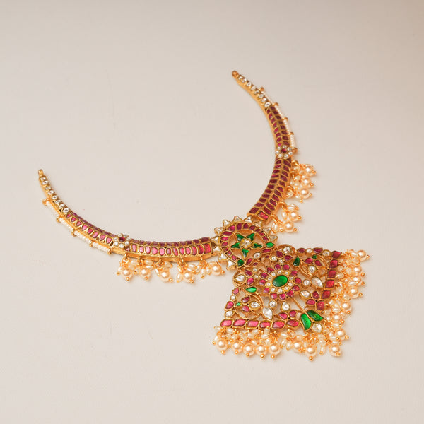 Kundan Neck Set (Kante) 112054