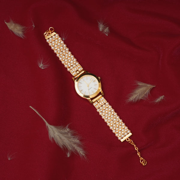 Elegant Pearl Watch 112065