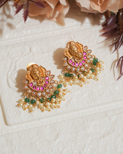 Kundan Earrings 112113
