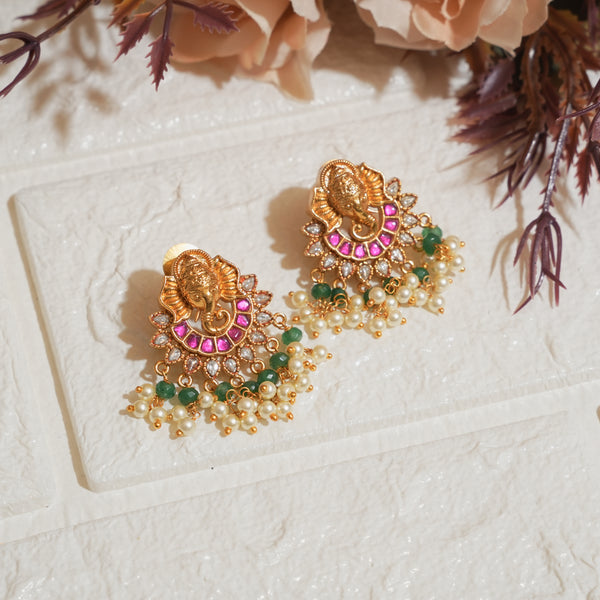 Kundan Earrings 112113