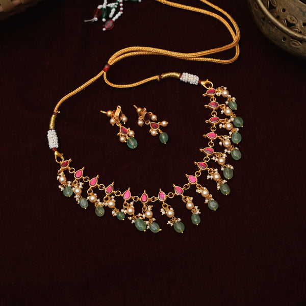 Kundan Neck set  112306