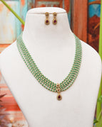 green white