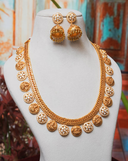 Kundan Long Neckset  112327