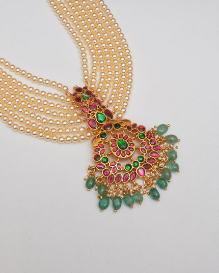 Kundan Perals Mala  112330