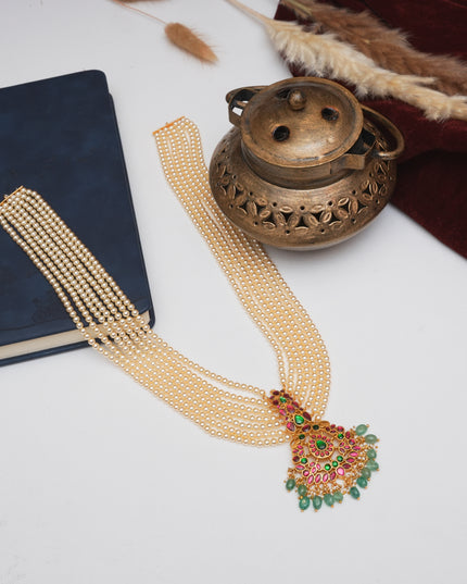Kundan Perals Mala  112330