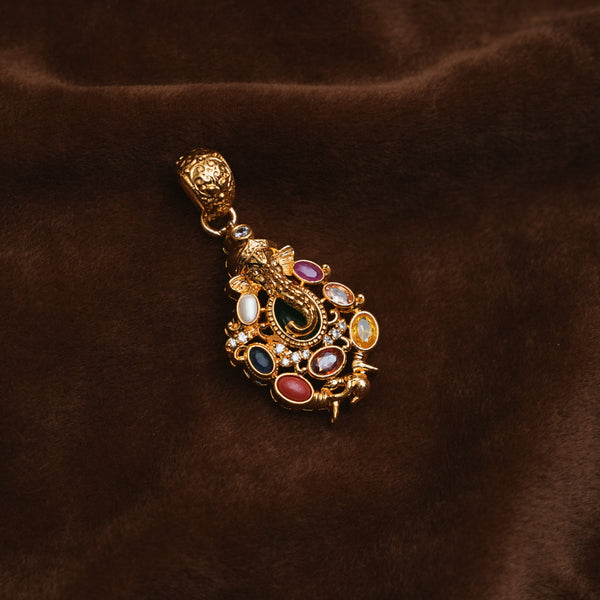 Navaratna Locket 112372