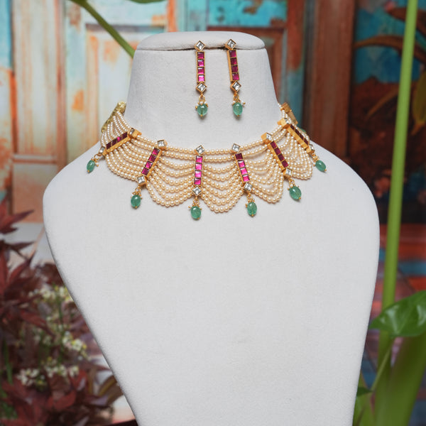 Kundan Neckset   112399