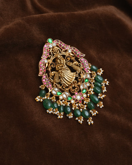 Kundan  Locket 112401