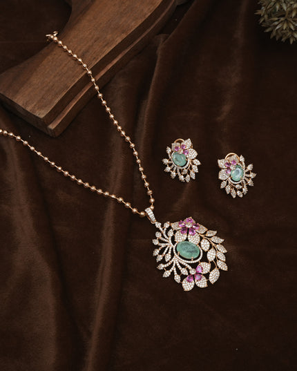 CZ Pendent Chain 112481