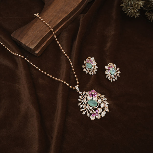 CZ Pendent Chain 112481