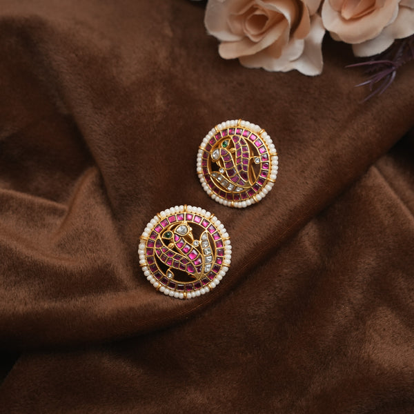 Kundan Earrings 112623