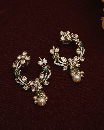 Moissanite Ear rings 112664