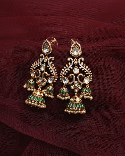 Moissanite Ear rings 112665